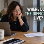 ADHD is not a disorder – woman looking at an unopened letter, reflecting the complex interaction between ADHD, disability and everyday demands.