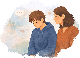 Teenagers & their families